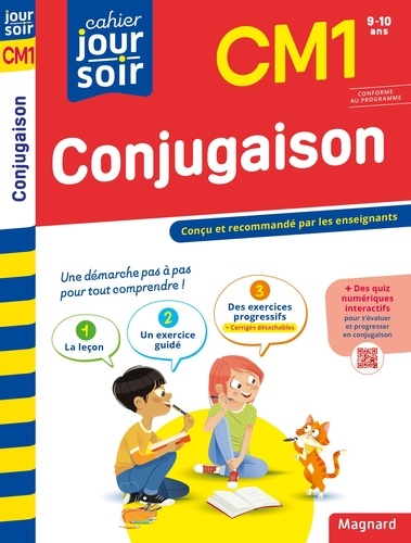 Cahier du jour/Cahier du soir Conjugaison CM1  Edition 2023