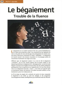 Le bégaiement