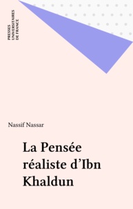 N Nassar - La pensée réaliste d'Ibn KhaldÅun.