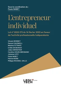 L'entrepreneur individuel