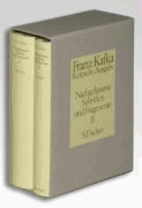 Nachgelassene Schriften und Fragmente II. Kritische Ausgabe - Textband / Apparateband.