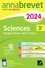 Annales du brevet Annabrevet 2024 Sciences (Physique-chimie, SVT, Technologie) 3e. sujets corrigés & méthodes du brevet