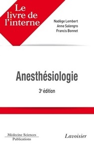Nadège Lembert et Anne Salengro - Anesthésiologie.