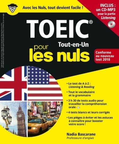 TOEIC tout-en-un pour les nuls. Examen  édition revue et augmentée -  avec 1 CD audio MP3