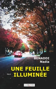Une feuille illuminée