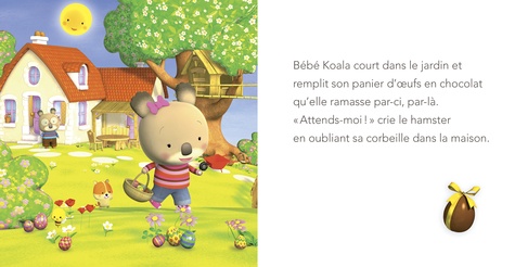 Bébé Koala  Les oeufs de Pâques