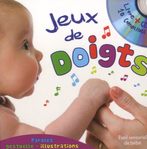 Nadia Bouchama et Marie-Pierre Tiffoin - Jeux de doigts. 1 CD audio