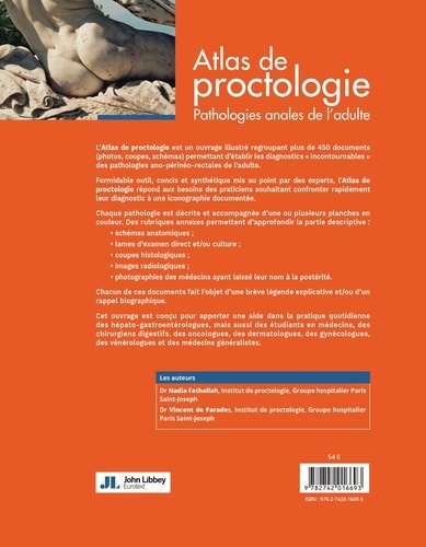 Atlas de proctologie. Pathologies anales de l'adulte