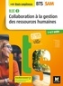 Nadine Bonhivers et Evelyne Boselli - BLOC 3 - Collaboration à la GRH - BTS SAM 1re et 2e années - Éd. 2018  - Manuel PDF.