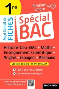 Nadine Daboval et Hélène Fonty - Histoire-Géo-EMC + Maths + Enseignement scientifique + Anglais + Espagnol + Allemand.