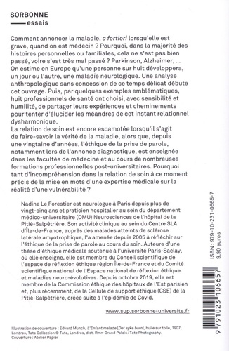 Dire les maux. Ethiques de l'annonce diagnostique en neurologie