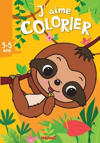 J'aime colorier Paresseux