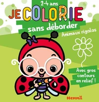 Je colorie sans déborder Animaux rigolos
