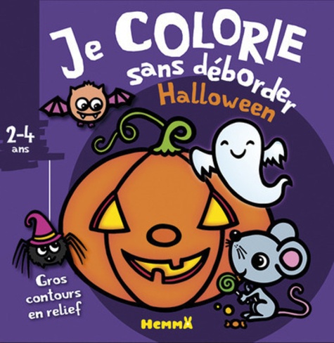 Nadine Piette - Je colorie sans déborder Halloween.