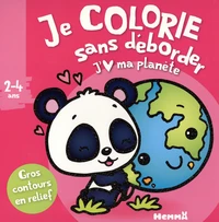 Je colorie sans déborder J'aime ma planète