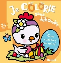 Téléchargement gratuit de livres audio populaires Je colorie sans déborder Pâques 9782508046018 (French Edition) FB2 CHM iBook par Nadine Piette