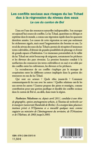 Les conflits sociaux aux rivages du lac Tchad dus à la régression du niveau des eaux. Le cas du canton de Bol