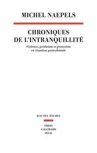 Chroniques de l'intranquillité