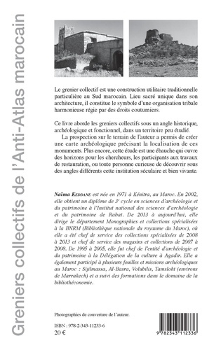 Greniers collectifs de l'Anti-Atlas marocain. Histoire et archéologie