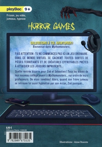 Horror games  Attention, collège zombie !
