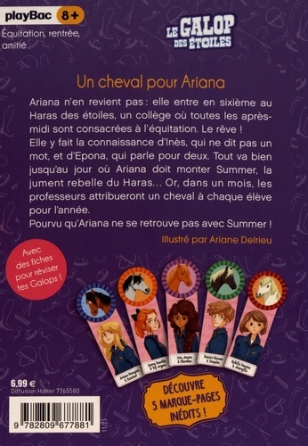 Le galop des étoiles Tome 1 Un cheval pour Ariana. Avec 5 marque-pages inédits ! -  -  Edition collector