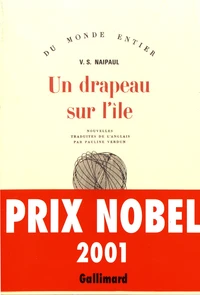Un drapeau sur l'île
