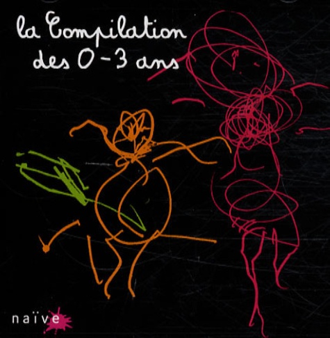 Mathieu Le Nestour - La Compilation des 0-3 ans - CD audio.