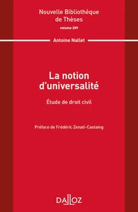 La notion d'universalité