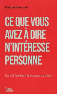 Ce que vous avez a dire n'intéresse personne