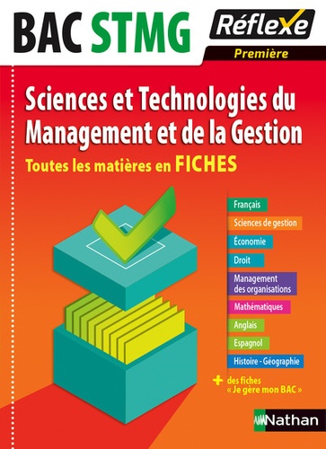 Nancy Baranes et Jean-Louis Carnat - Sciences et technologies du management et de la gestion 1re STMG.
