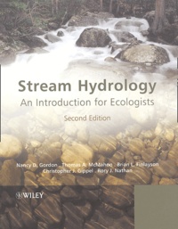 Nancy-D Gordon et Thomas McMahon - Stream Hydrology - An introduction for ecologists.