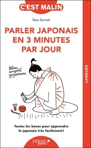 Parler japonais en 3 minutes par jour