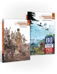 Claude Plumail - Les Compagnons de la Libération 0 : Les Compagnons de la Libération - Pack 80 ans débarquement Messmer/Vassieux-en-Vercors.