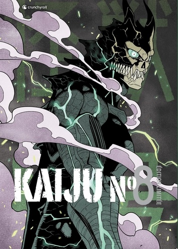 Kaiju n°8  Coffret avec le tome 11, le roman Kaiju N°8 immersion dans la 3e unité !, 1 jaquette réversible, 1 plaque métal. Dont le tome 11 offert -  -  Edition limitée