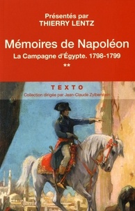 Mémoires de Napoléon - Tome 2, La campagne dEgypte, 1798-1799.pdf