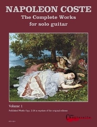 Napoleon Coste - Complete Works - Facsimile. op. 2 - 38. guitar..