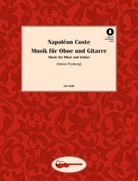 Napoleon Coste - Music - oboe (flute/violin) and guitar. Partition et parties..
