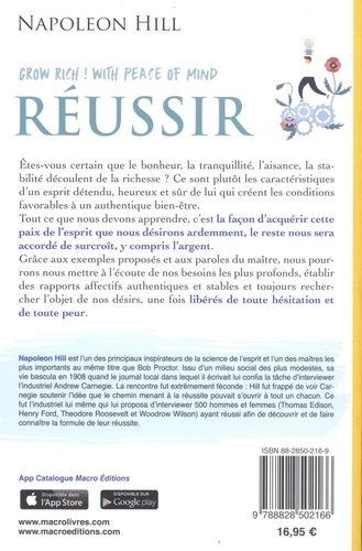 Réussir. Grow rich! with peace of mind