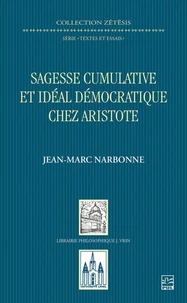 Sagesse cumulative et idéal démocratique chez Aristote