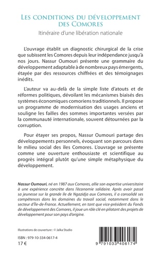 Les conditions du développement des Comores. Itinéraire d’une libération nationale