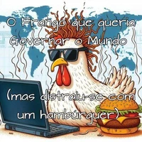 O Frango que queria Governar o Mundo (mas distraiu-se com um hambúrguer)