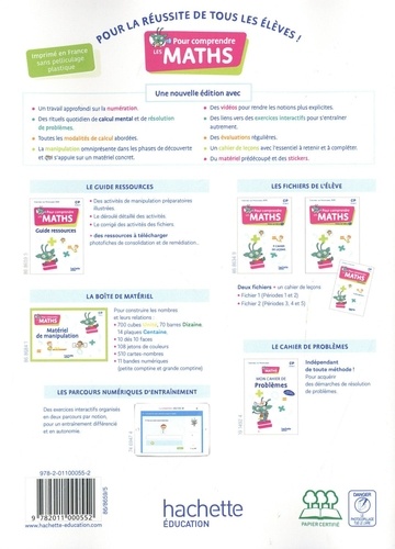 Pour comprendre les maths CP. Guide ressources  Edition 2022