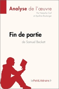 Natacha Cerf et Apolline Boulanger - Fin de partie de Samuel Beckett.
