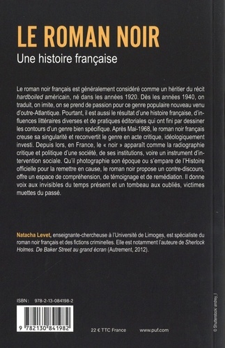 Le roman noir, une histoire française