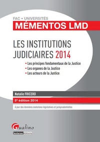 Les Institutions judiciaires 2014.pdf