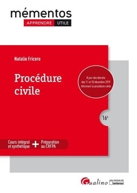 Lire un livre télécharger en mp3 Procédure civile par Natalie Fricero (Litterature Francaise)