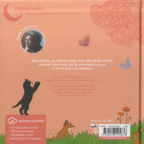 Bulle et Bob  Bulle et Bob et le chaton -  avec 1 CD audio