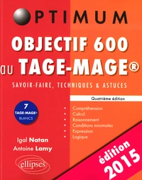 Objectif 600 au TAGE-MAGE