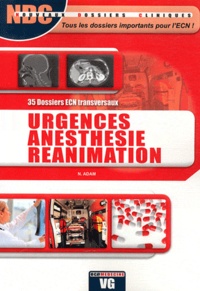 Nathalie Adam - Urgences anesthésie reanimation.