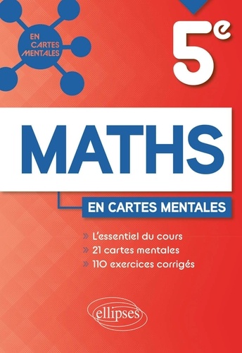 Maths en cartes mentales 5e  Edition 2023